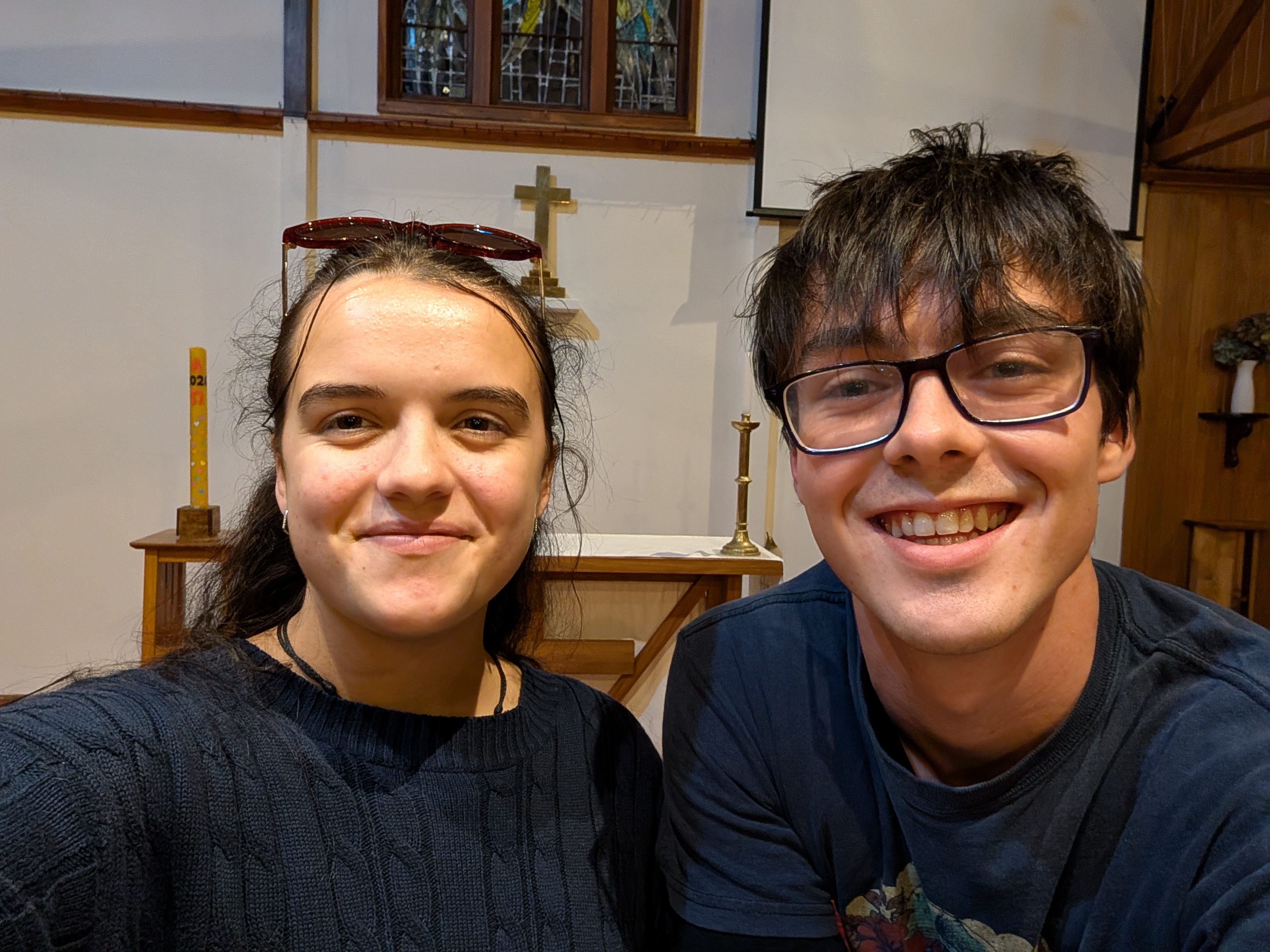 Bee George and Jakob Johnson-Frow